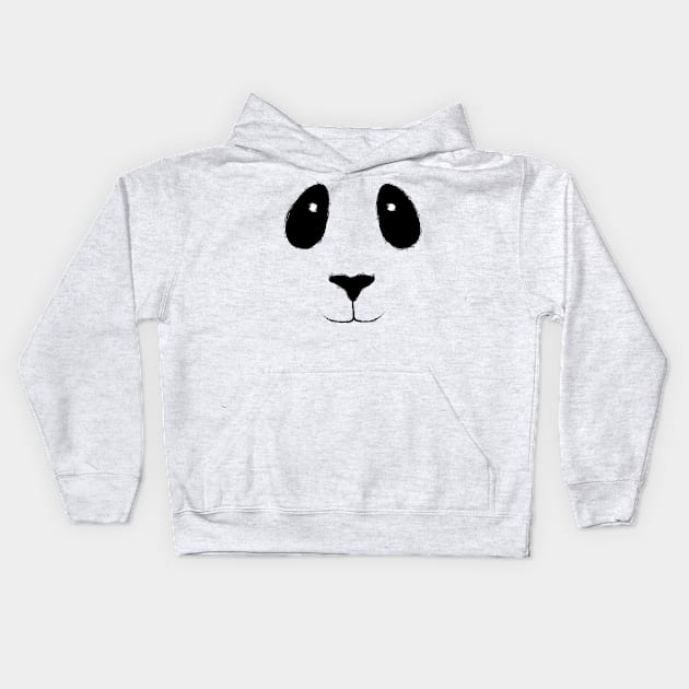 happy panda Kids Hoodie by inphocus